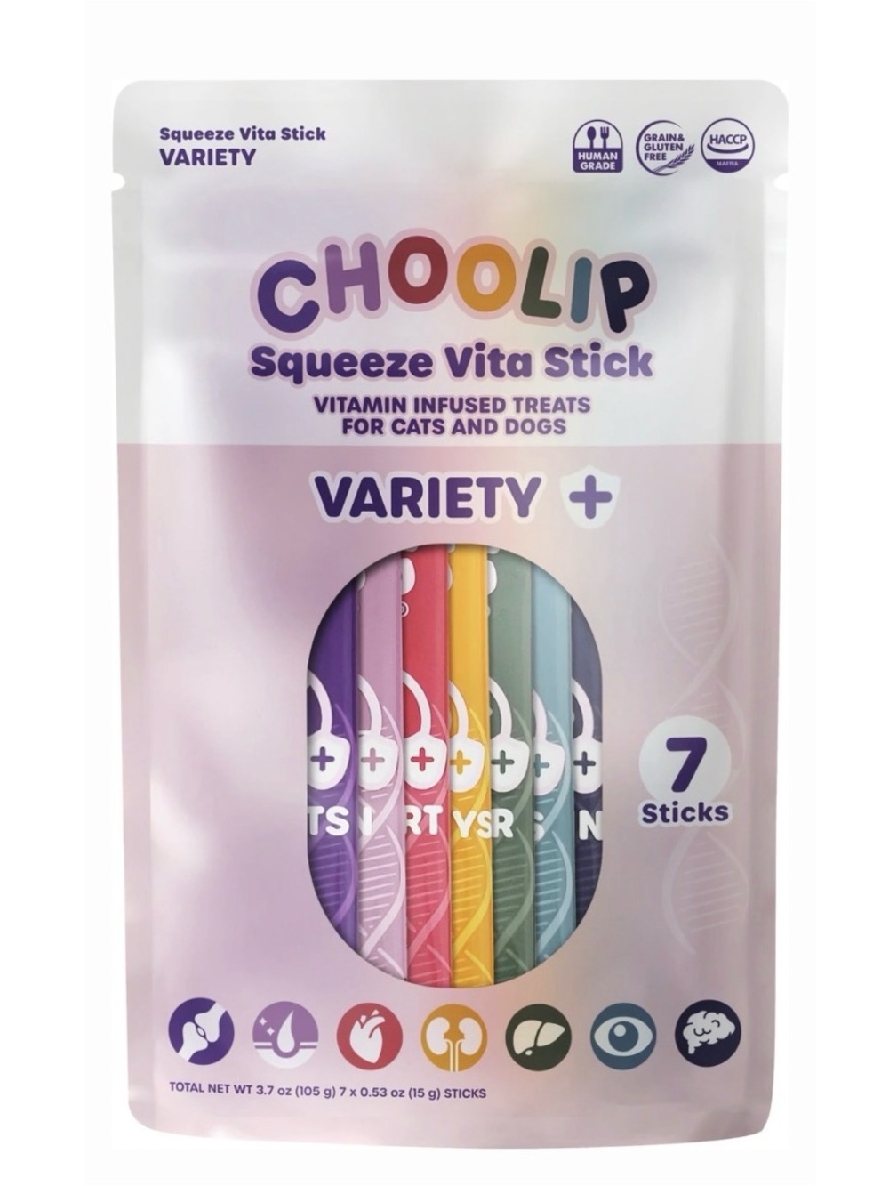 CHOOLIP Vita Squeeze Sticks